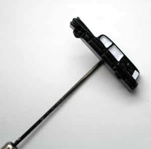3D Hearse Stick Pin